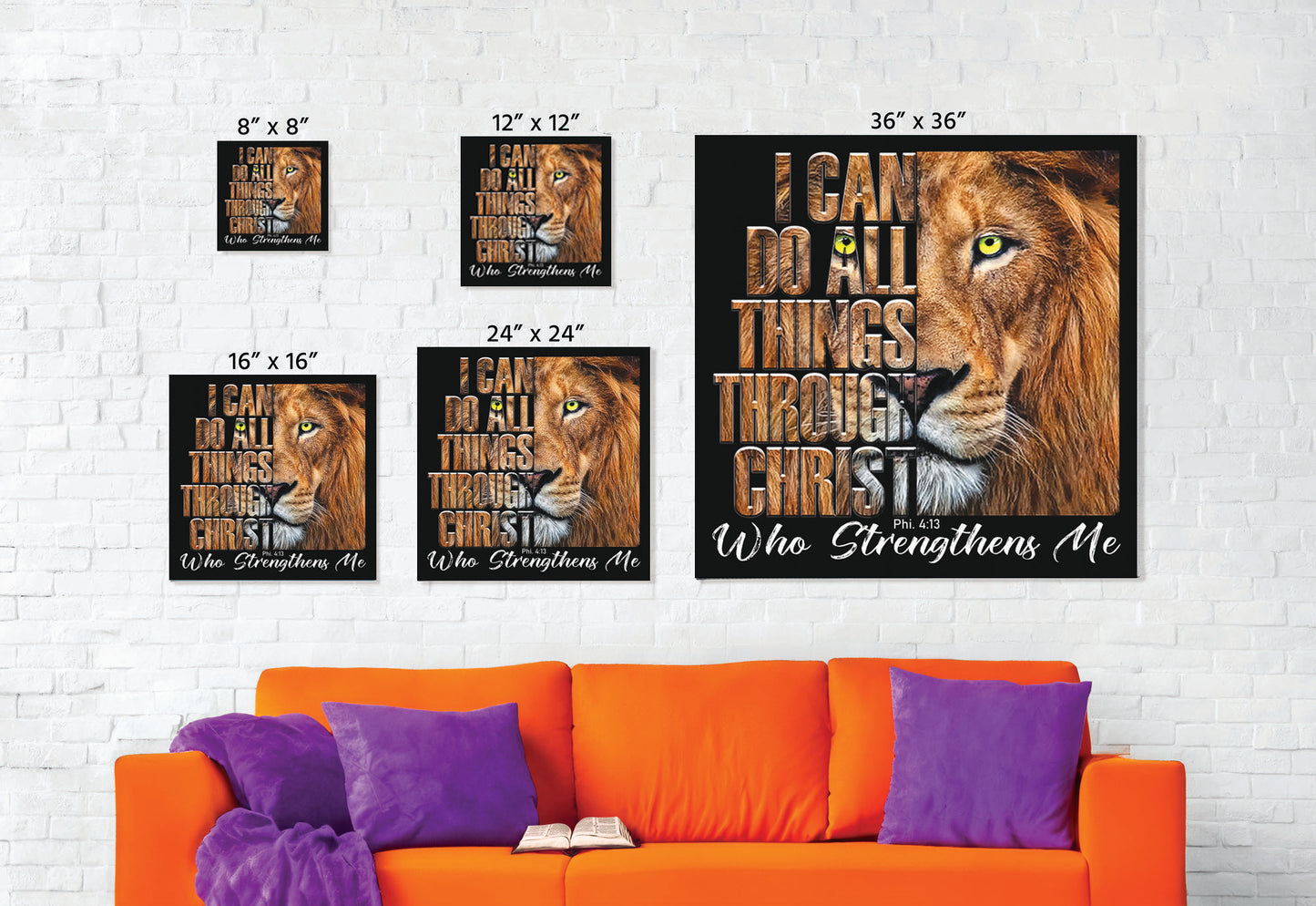 I Can Do All Things - Phi 4:13 Canvas