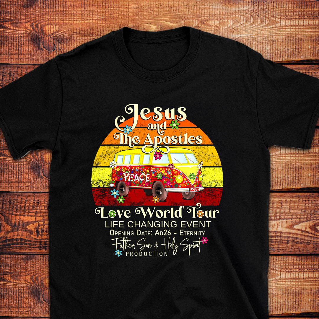 JESUS AND THE APOSTLES LOVE TOUR T-Shirt