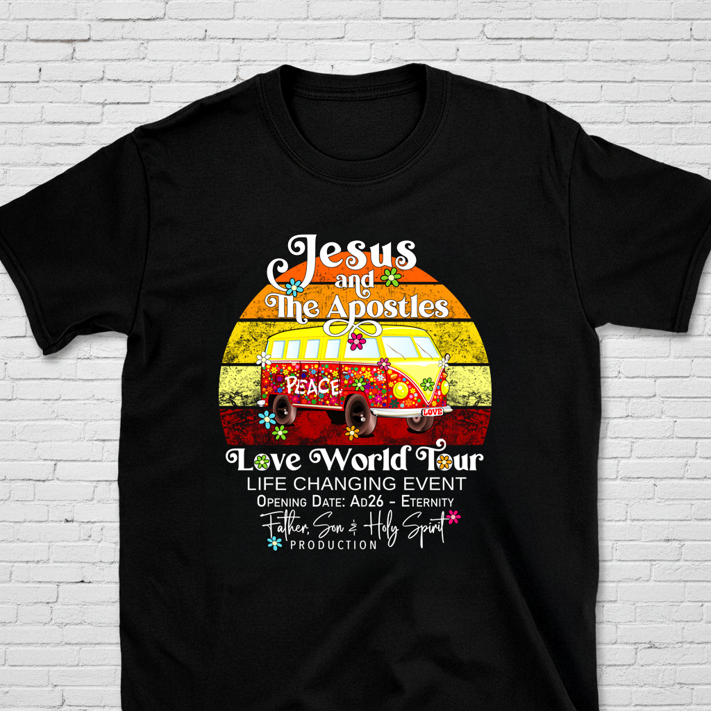 Jesus And The Apostles Love Tour T-Shirt