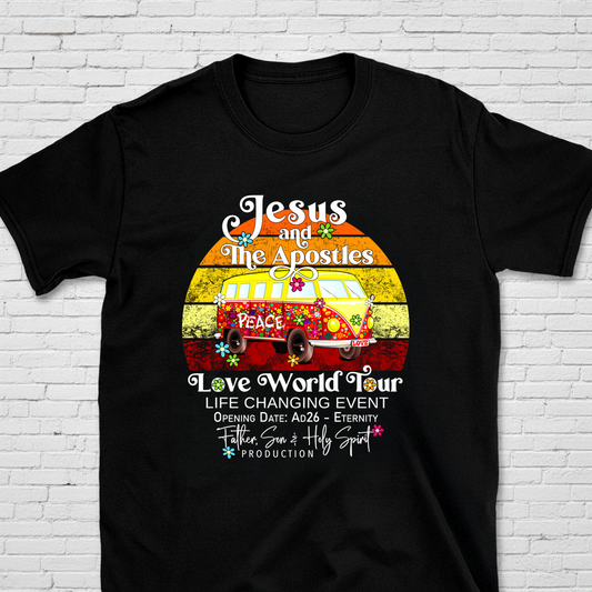 Jesus And The Apostles Love Tour T-Shirt