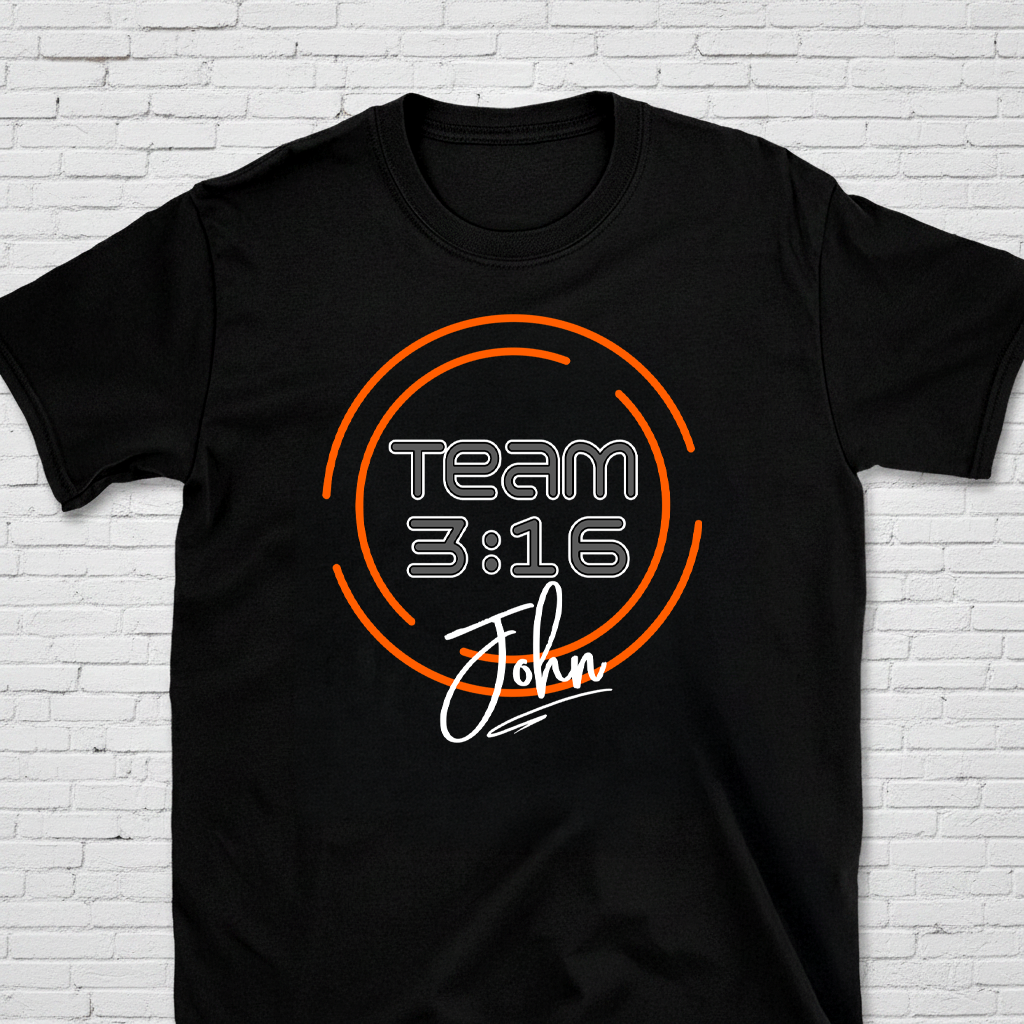Team 3:16 by John T-Shirt