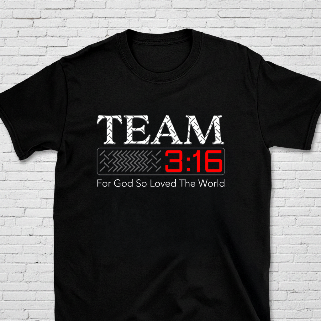Team 3:16 Diamond Plate T-Shirt
