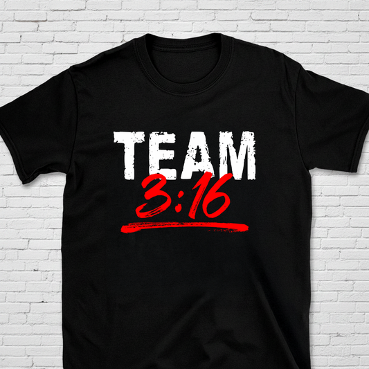 Team 3:16 graffiti 3:16 T-Shirt