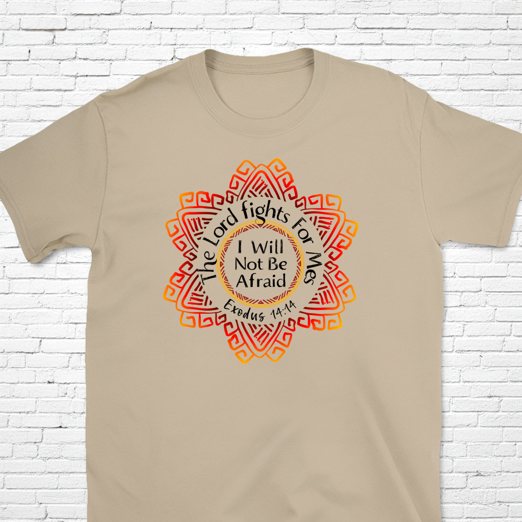 The Lord Fights For Me Exodus 14:14 T-Shirt