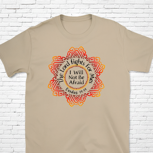 The Lord Fights For Me Exodus 14:14 T-Shirt