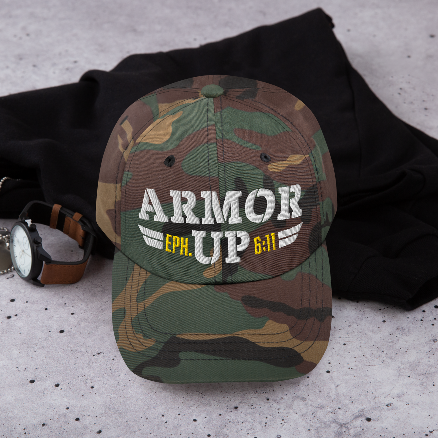 Armor Up Eph. 6:11 Dad Hat