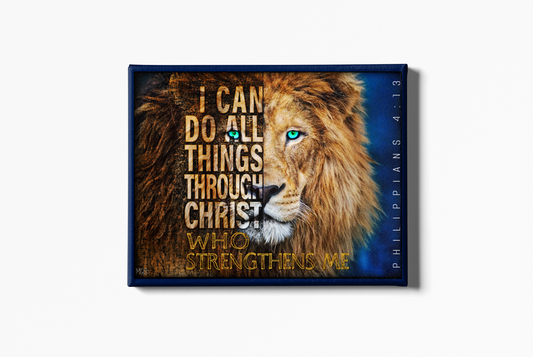 I Can Do All Things Through Christ Phil 4:13 Canvas