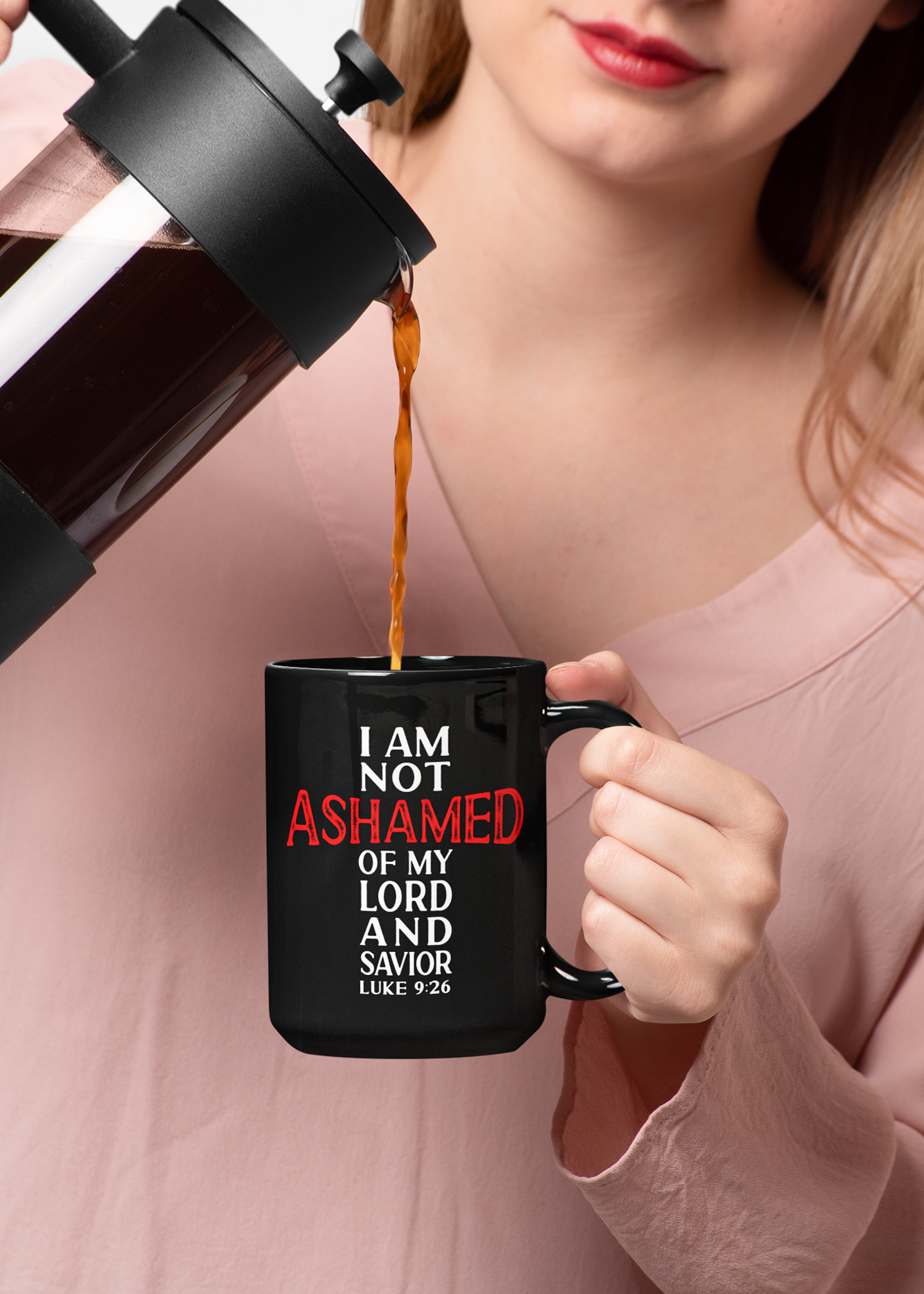 I Am Not Ashamed Of My Lord Lk 9:26 Mug