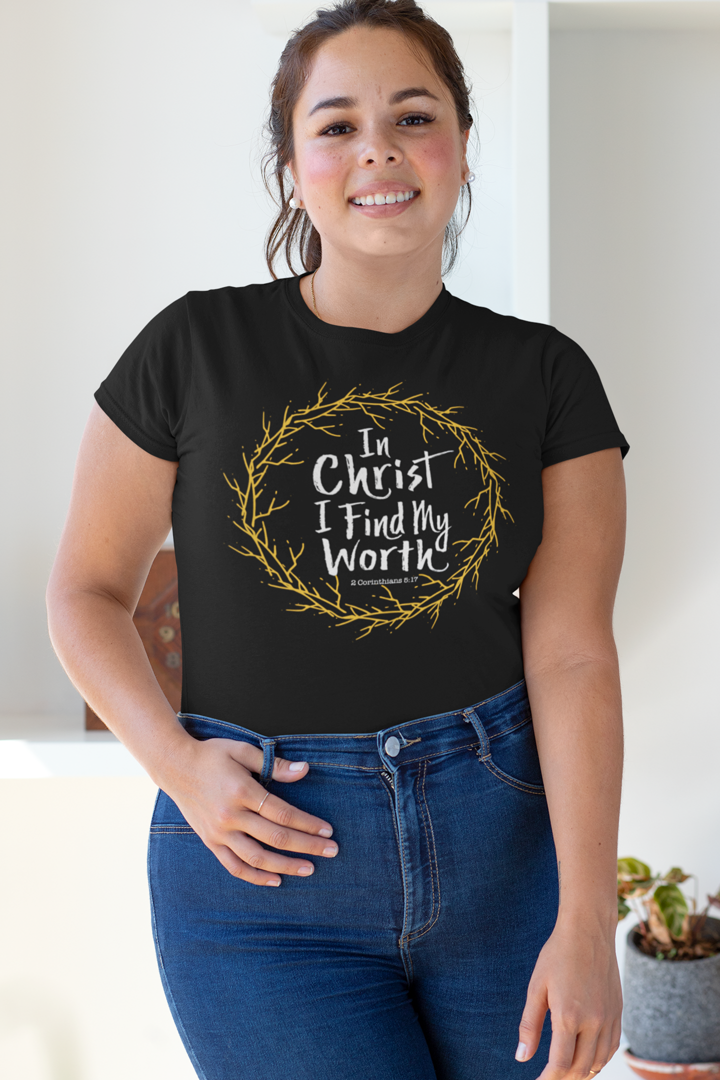 In Christ I Find My Worth t-shirt