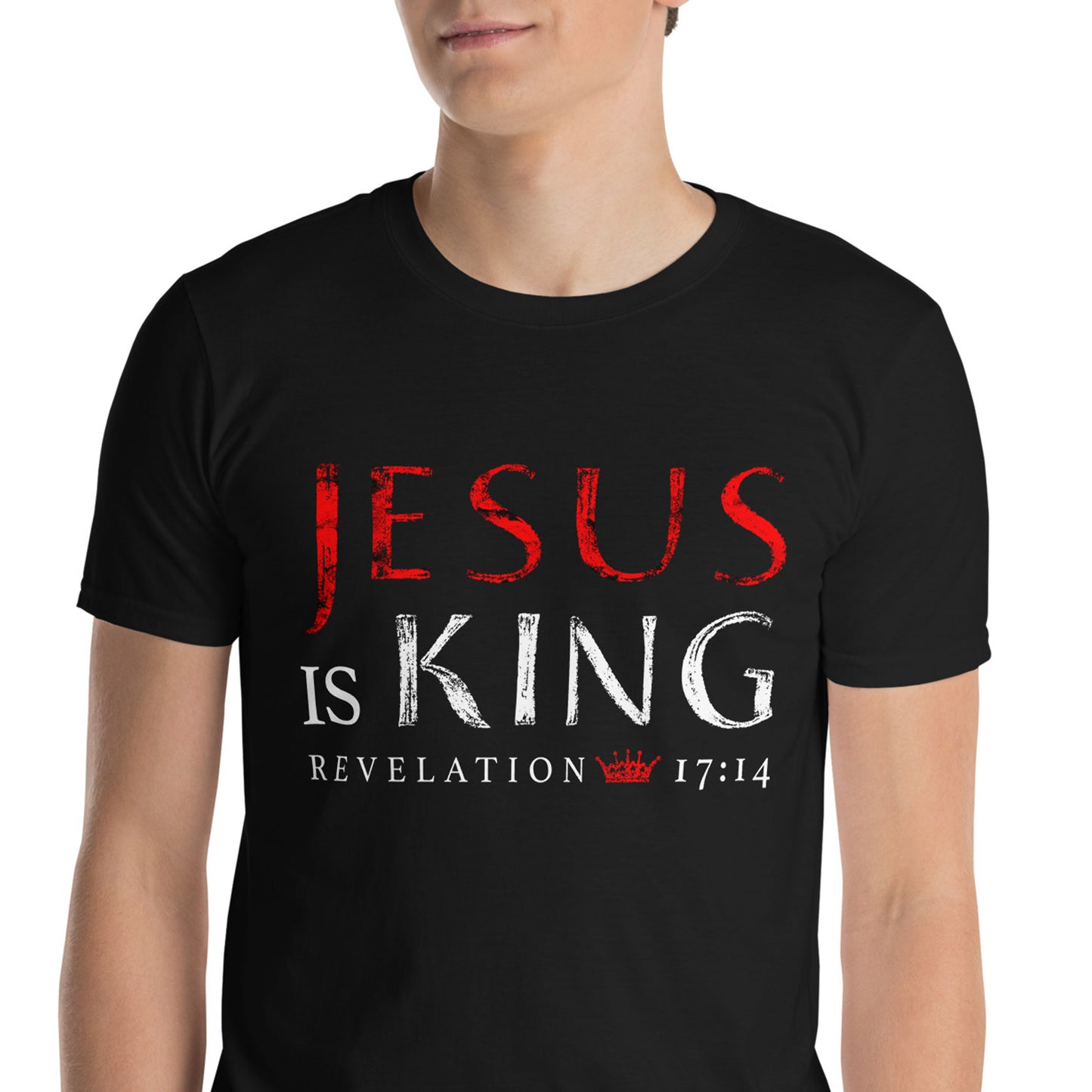 JESUS IS KING Rev. 17:14 T-Shirt