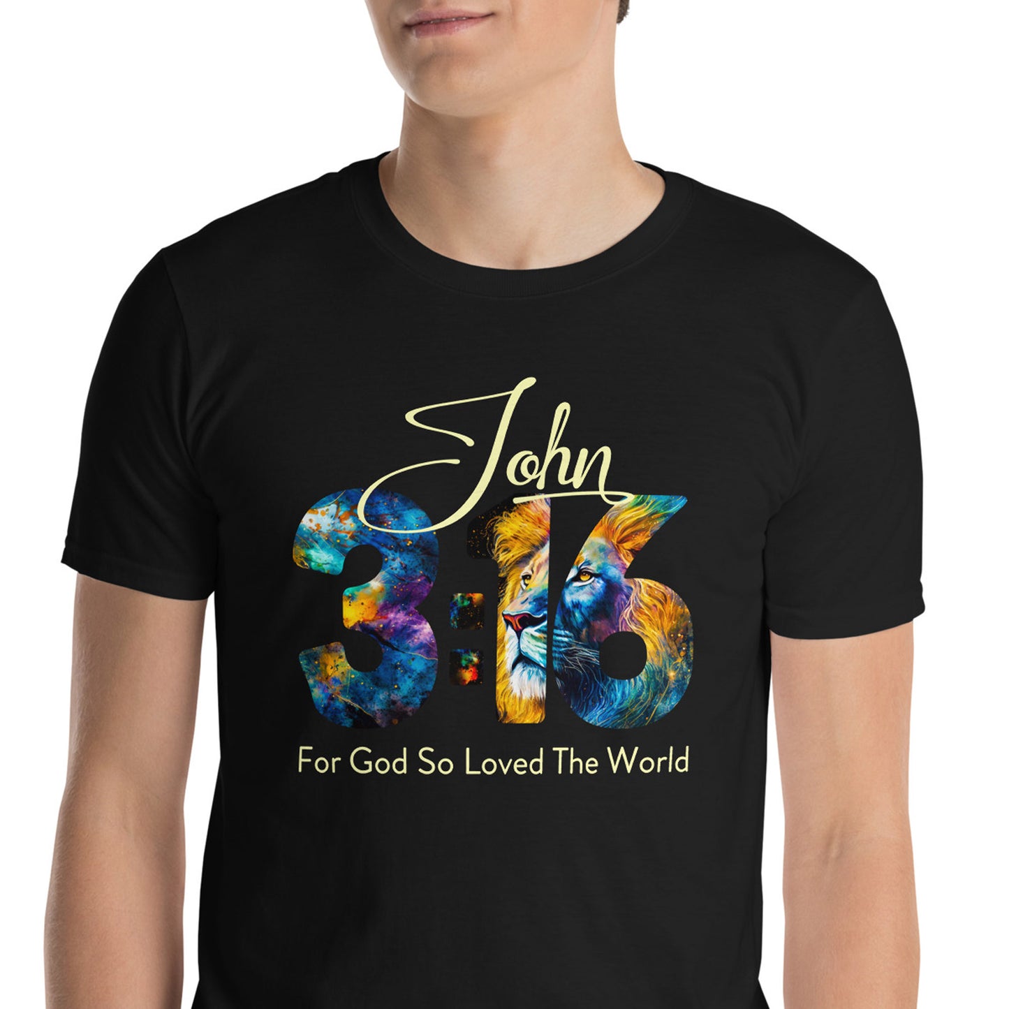JOHN 3:16 GOD SO LOVED THE WORLD T-Shirt