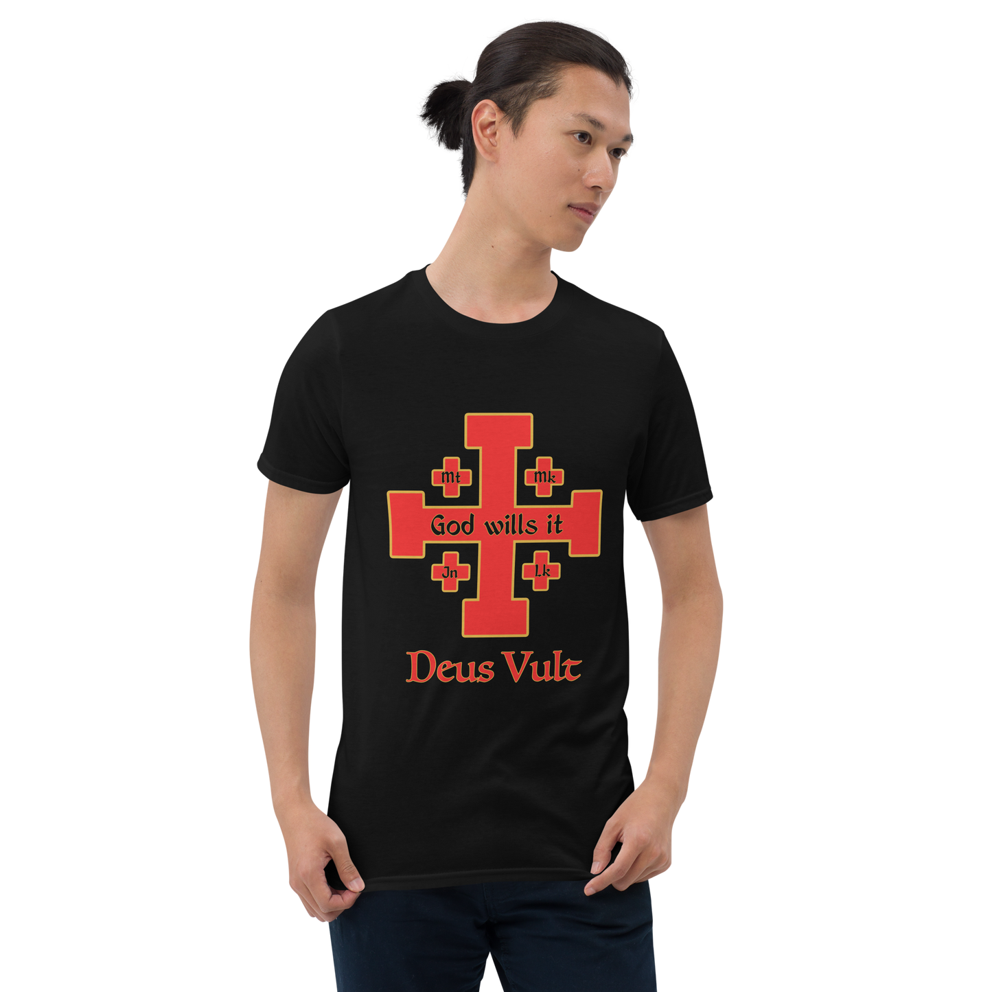 Deus Vult Cross T-Shirt – God Wills It