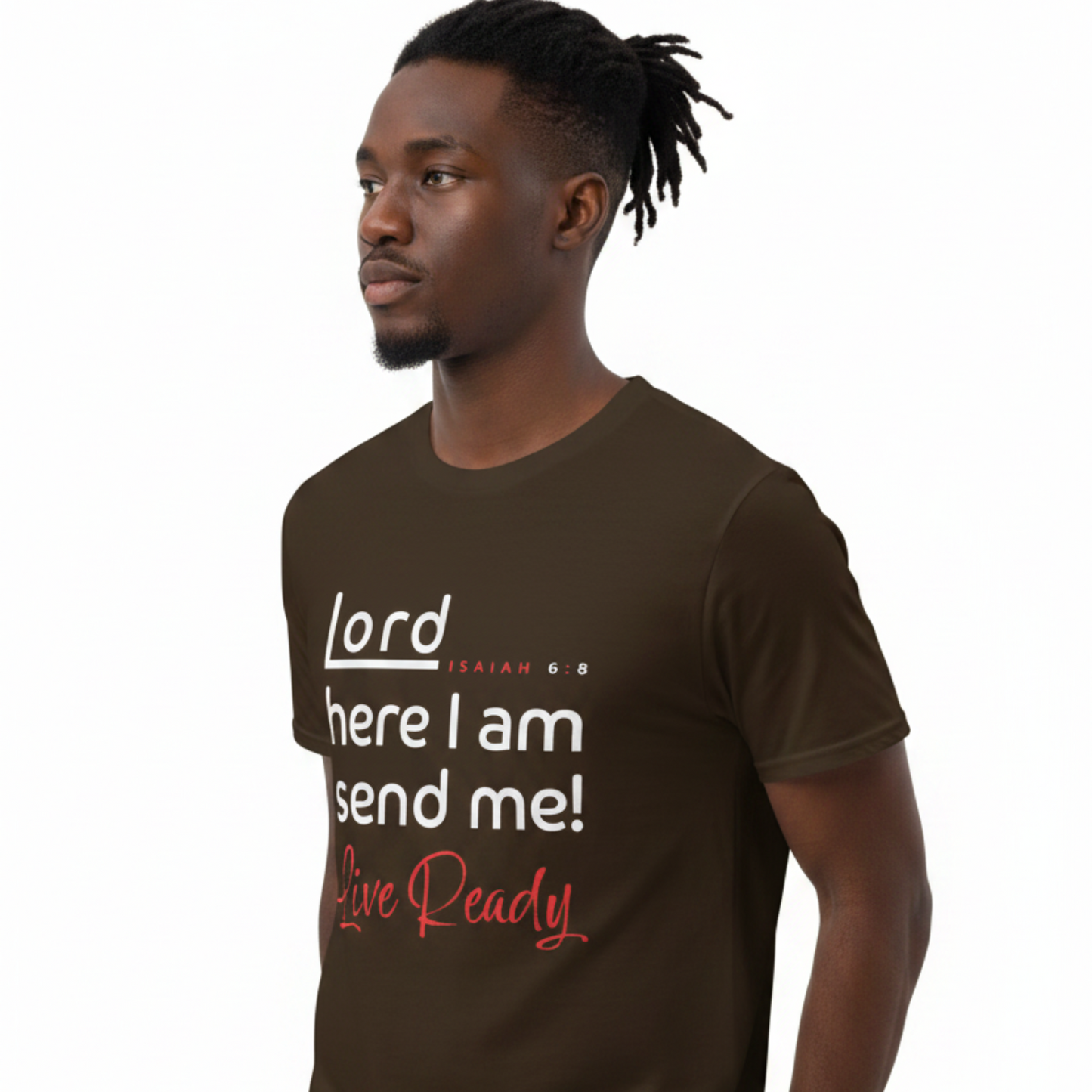 Lord Here I Am Send Me Isaiah 6:8 T-Shirt