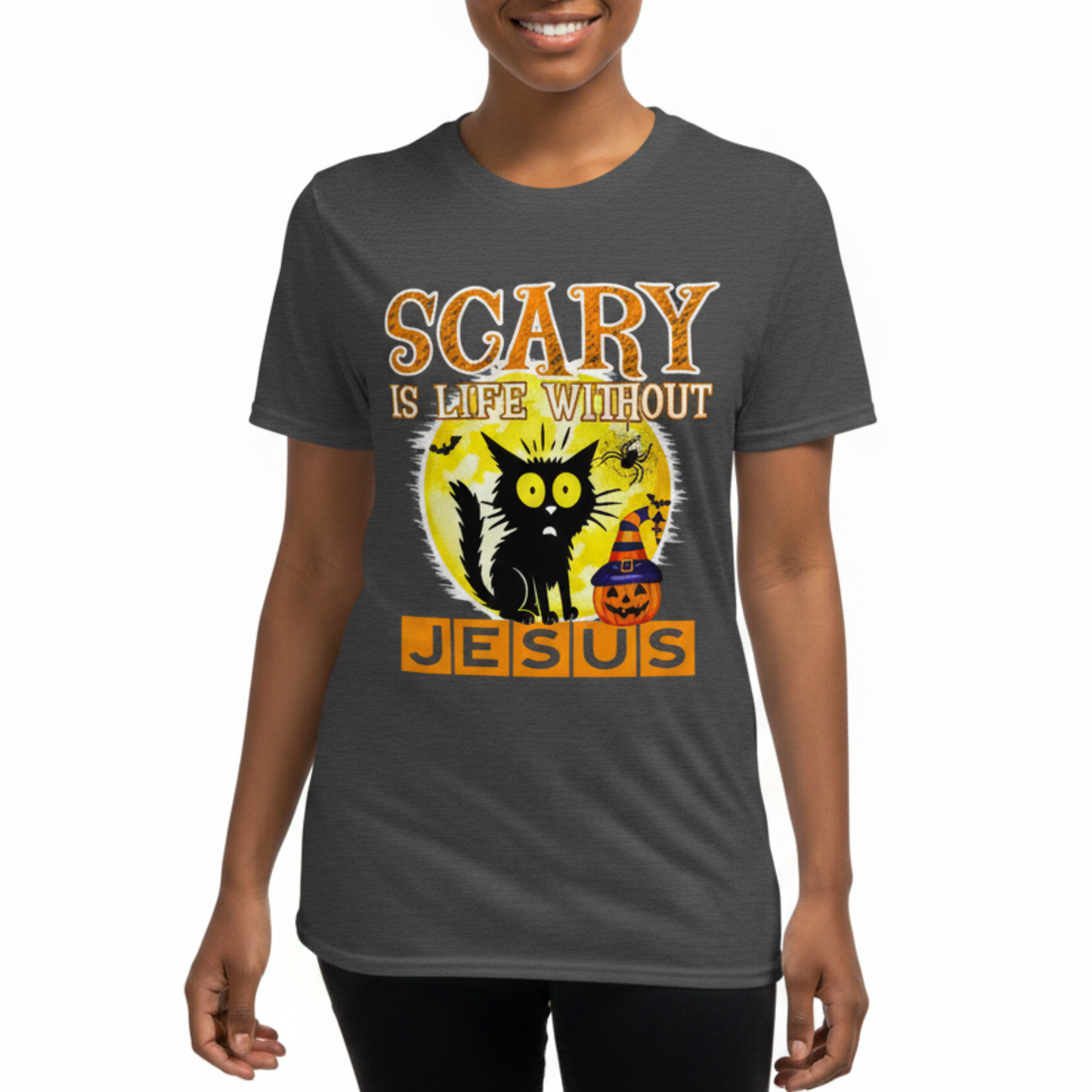 Scary Is Living Without Jesus T-Shirt