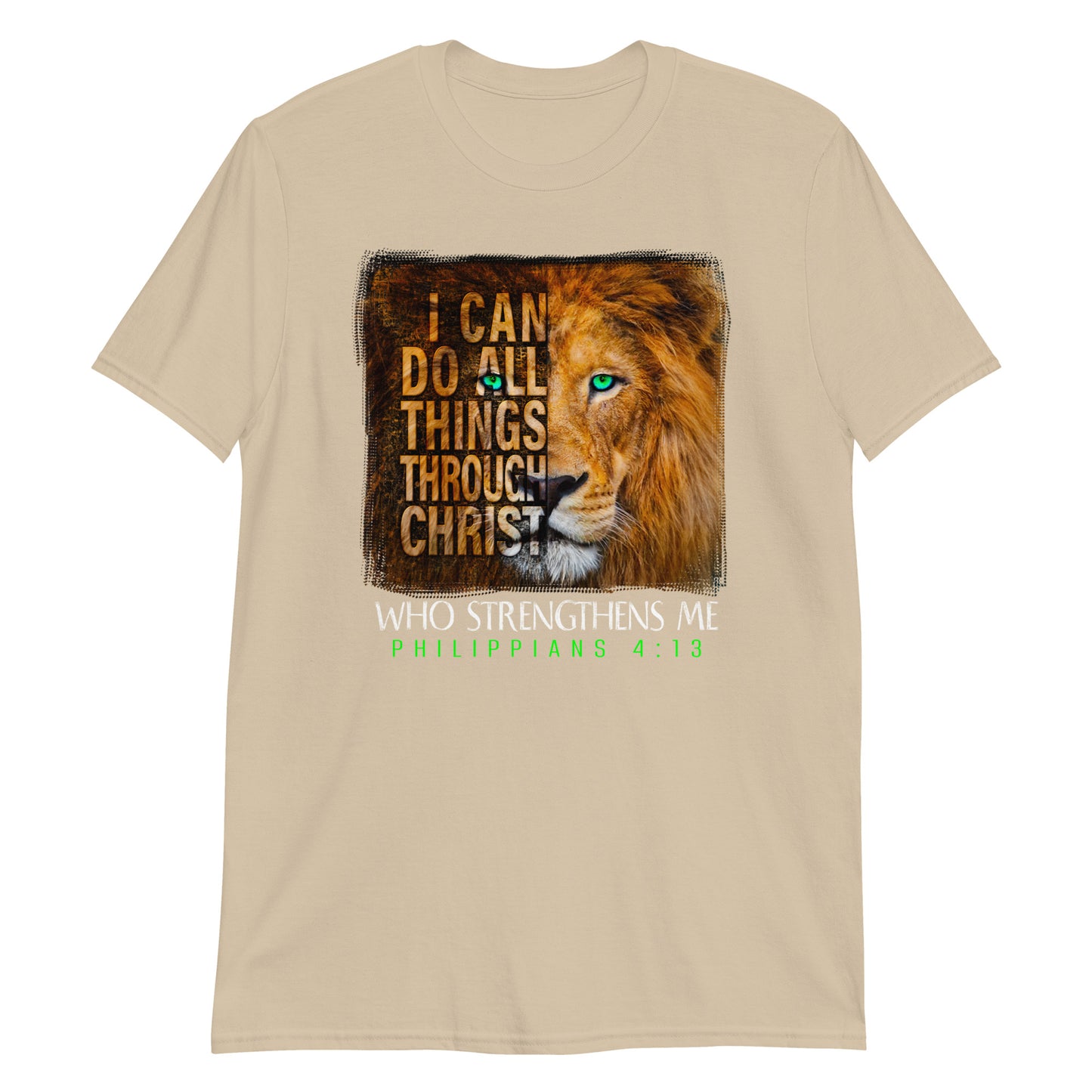 I CAN DO ALL THINGS THROUGH CHRIST Phil 4:13T-Shirt