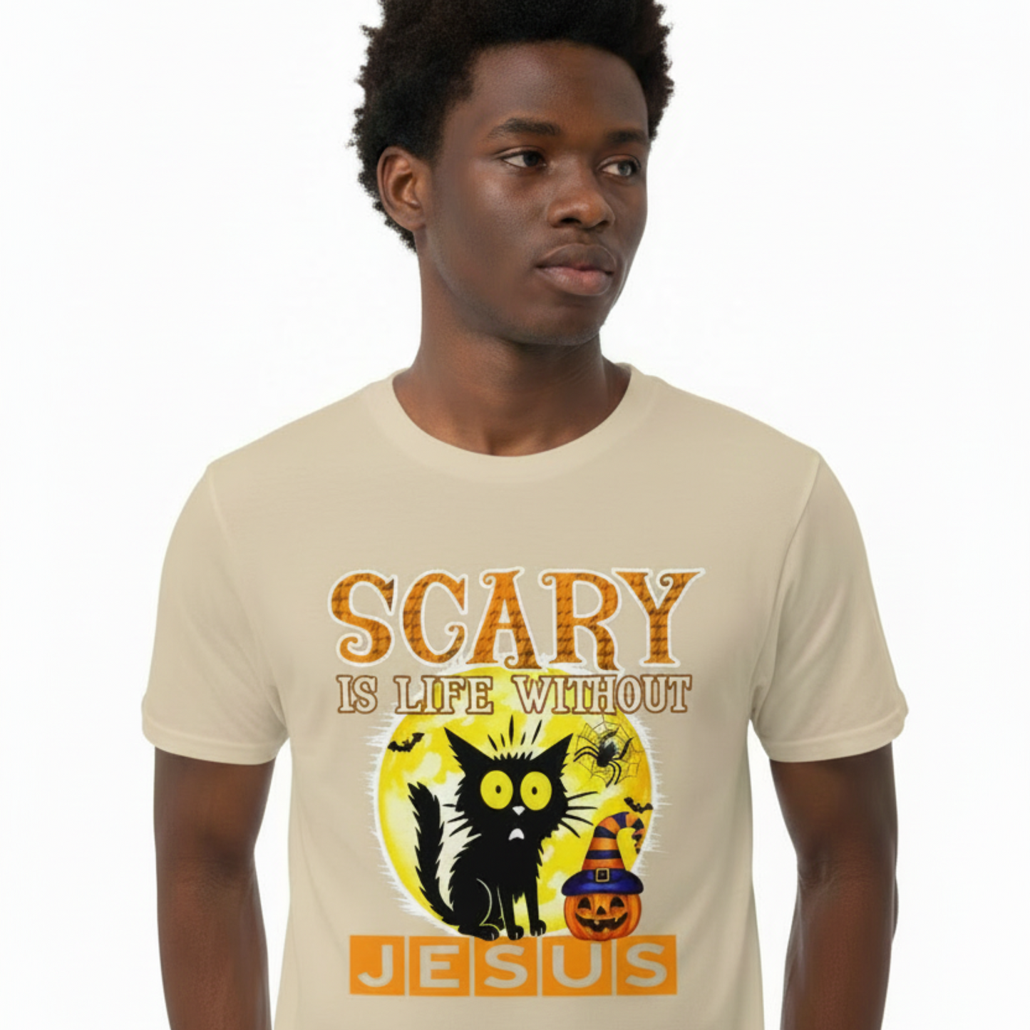 Scary Is Living Without Jesus T-Shirt