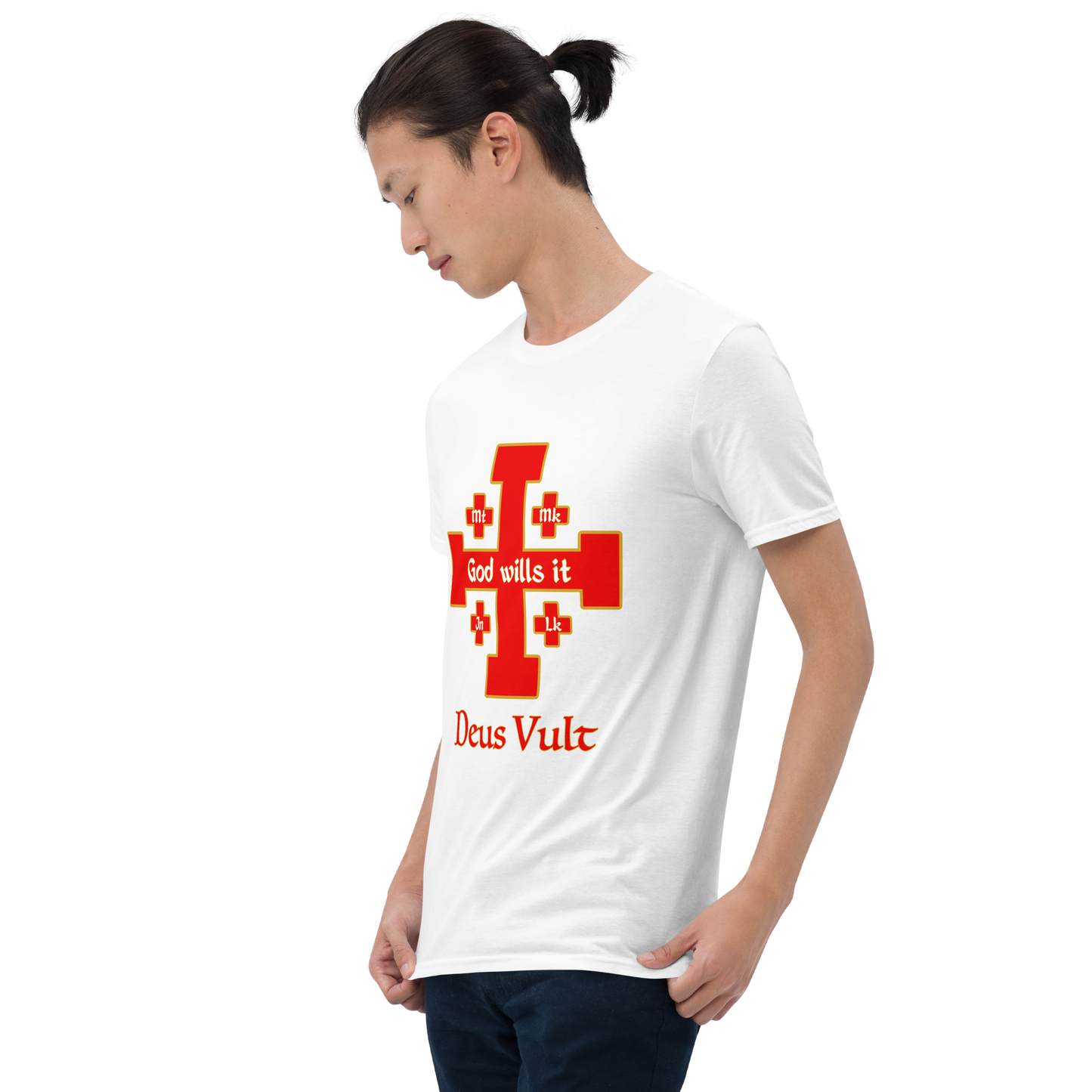 Deus Vult Cross T-Shirt – God Wills It