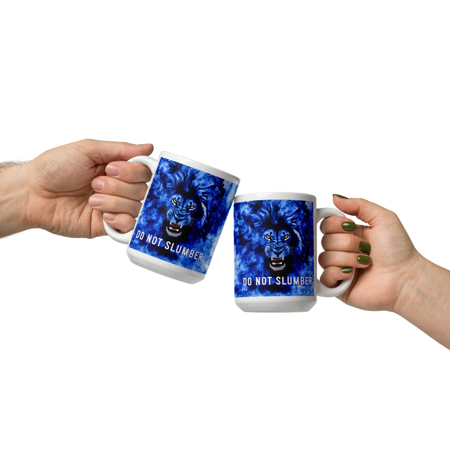 DO NOT SLUMBER LION 1 Peter 5:8 Mug