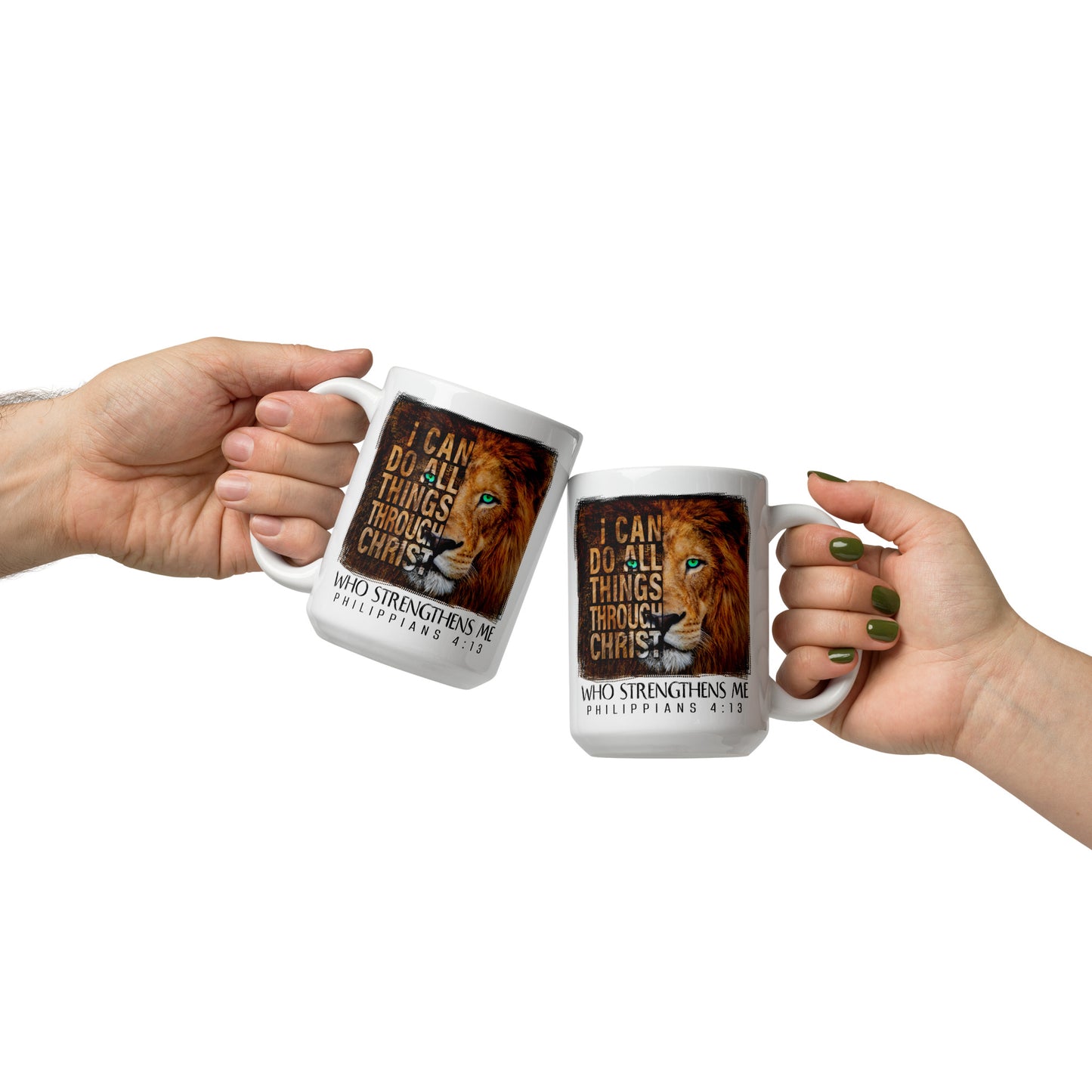 I CAN DO ALL THINGS THROUGH CHRIST Phi 4:13 Mug