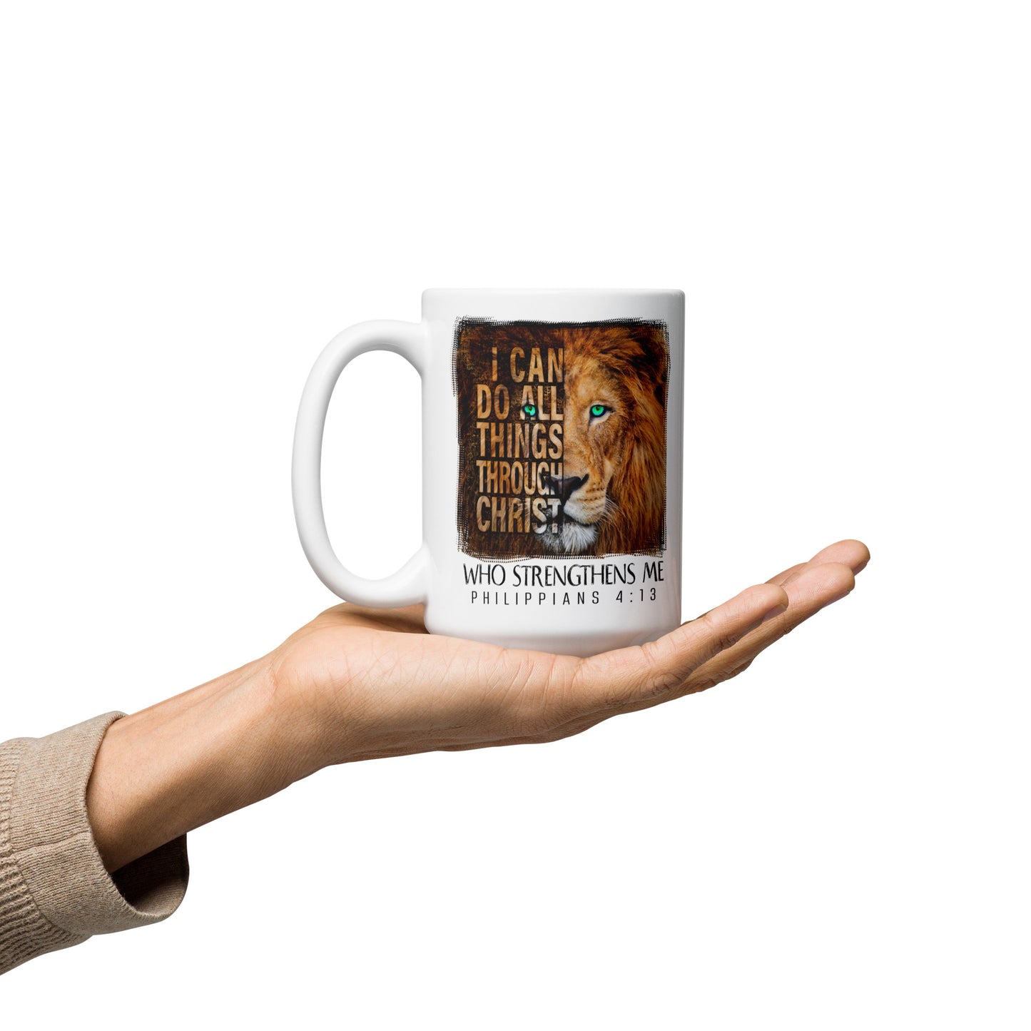 I CAN DO ALL THINGS THROUGH CHRIST Phi 4:13 Mug