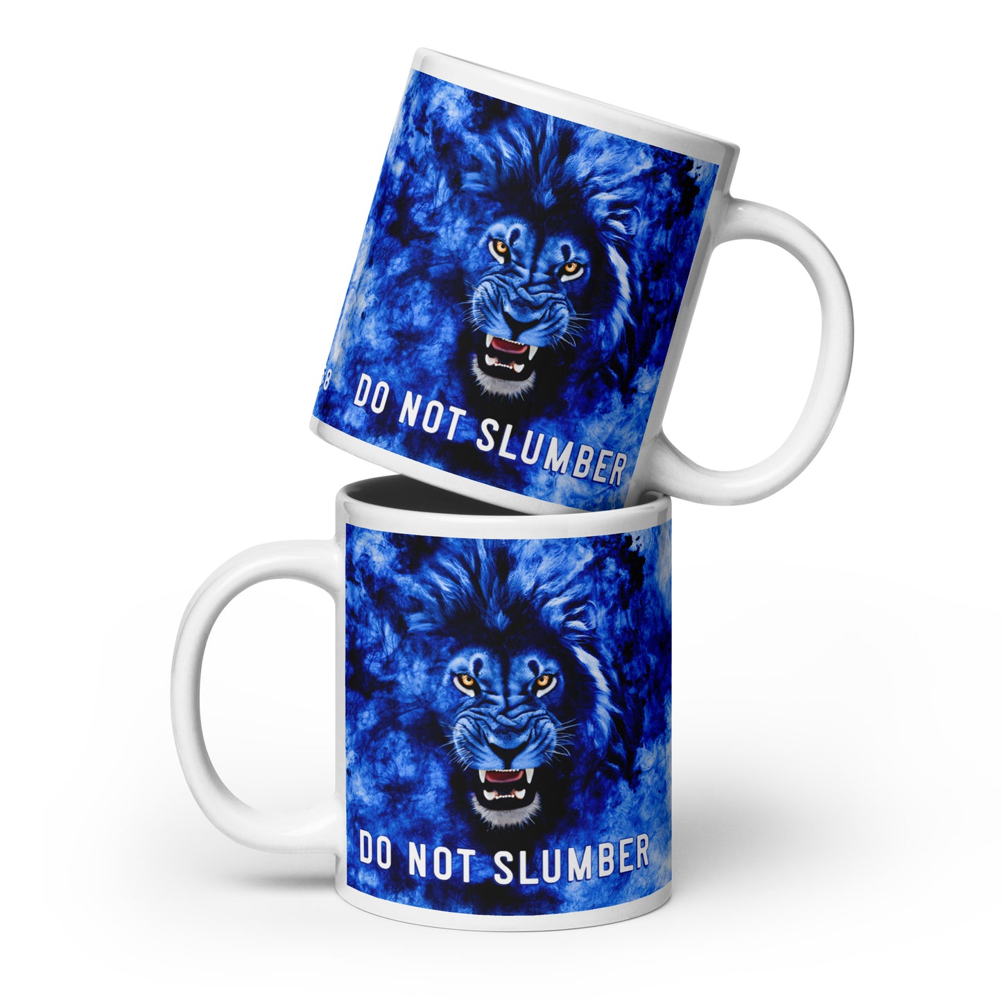 DO NOT SLUMBER LION 1 Peter 5:8 Mug