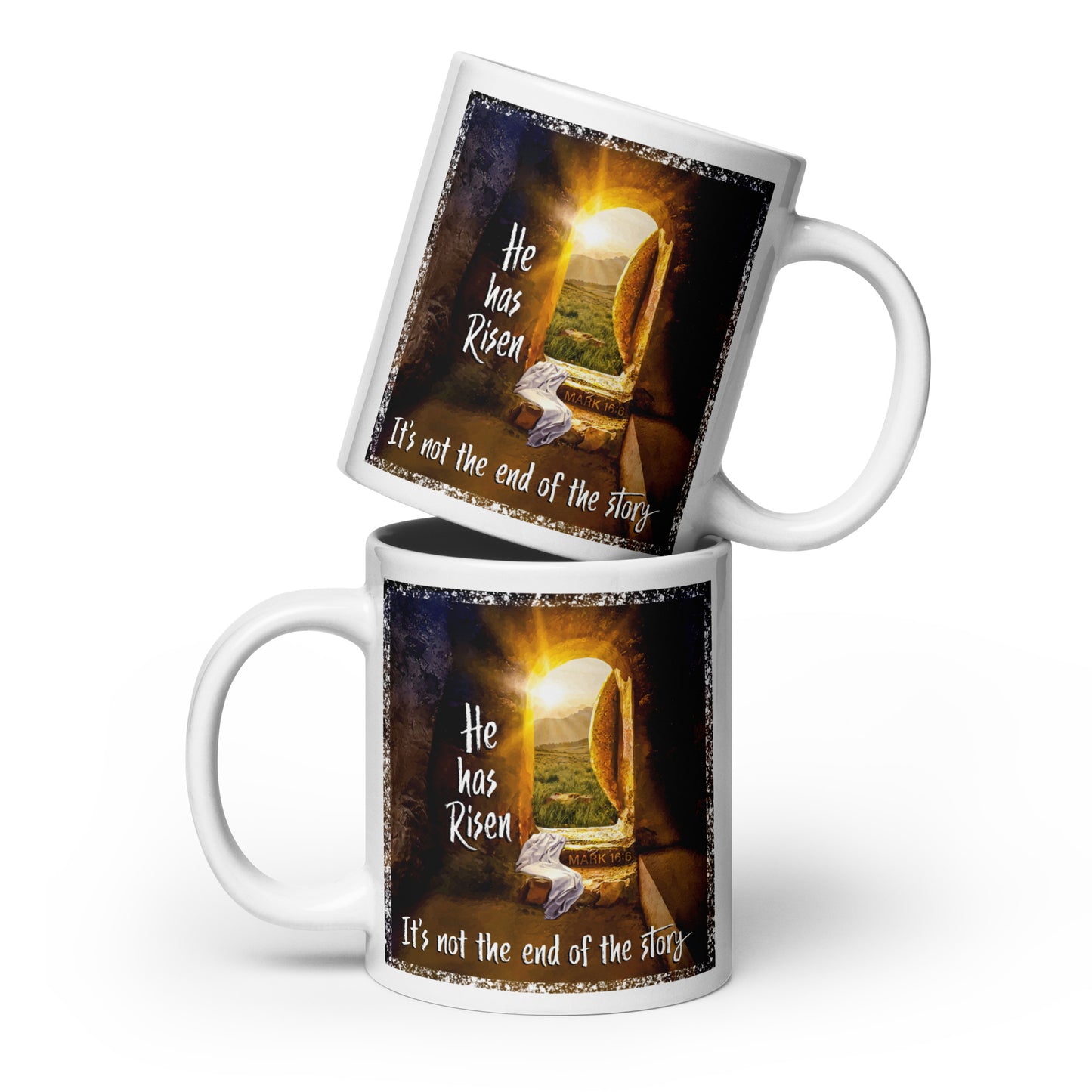 HE IS RISEN Mark 16:6 Mug
