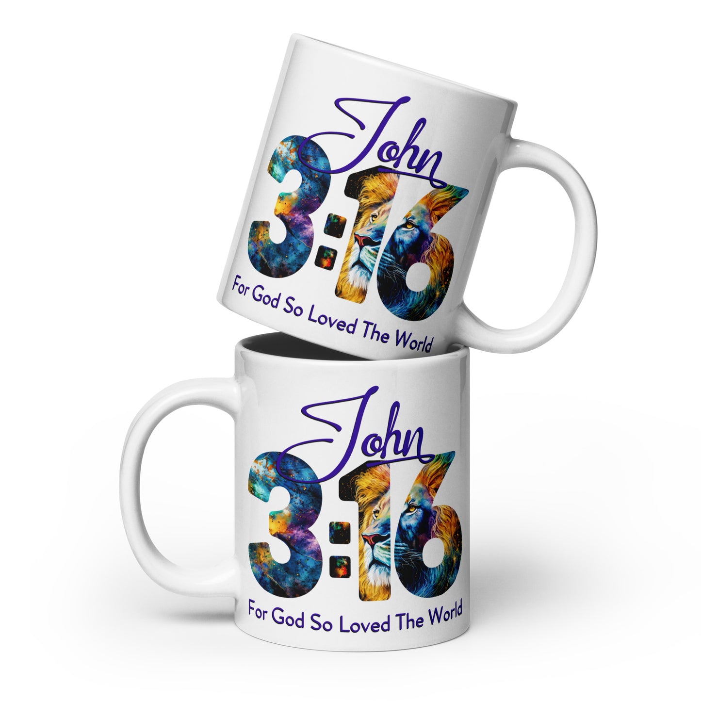 JOHN 3:16 FOR GOD SO LOVED THE WORLD Mug
