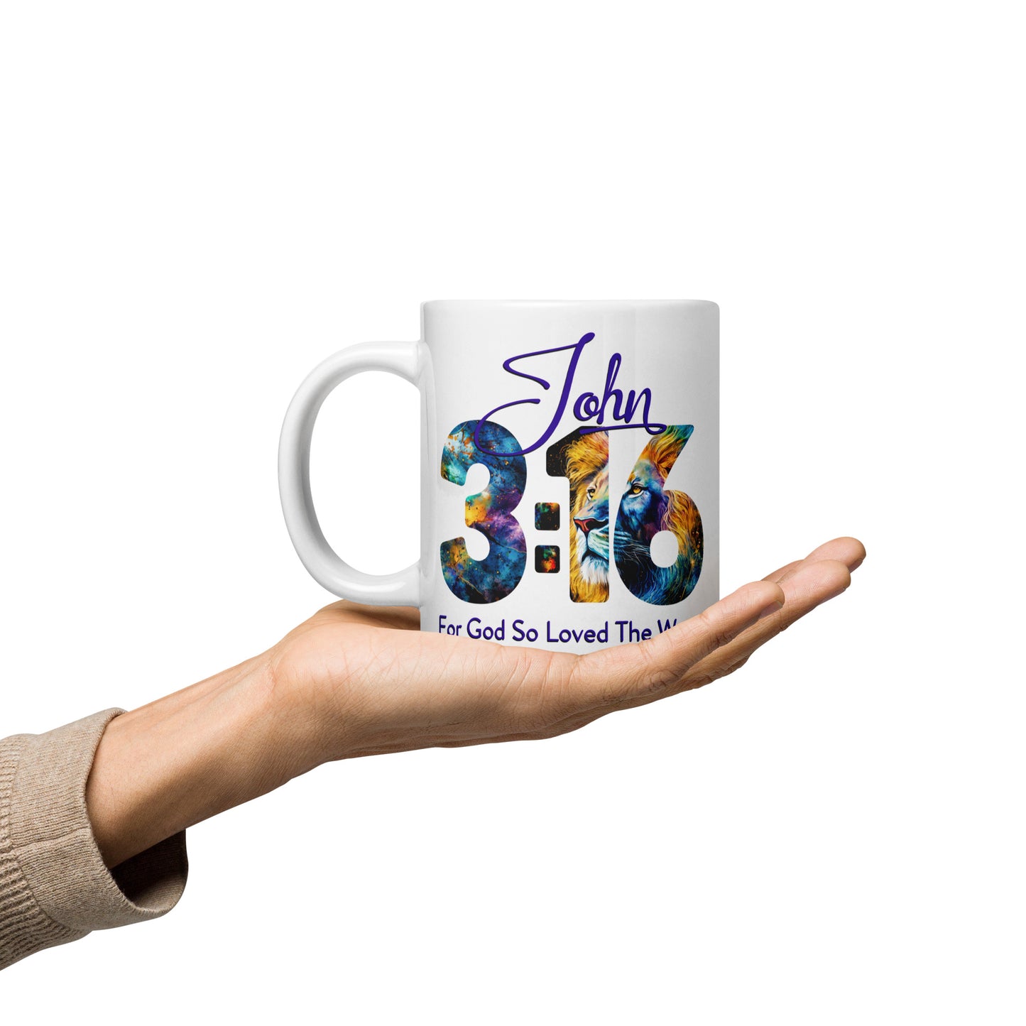 JOHN 3:16 FOR GOD SO LOVED THE WORLD Mug