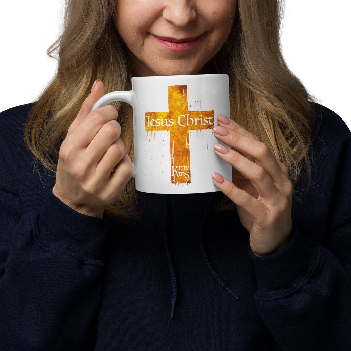 Jesus Christ MY KING Mugs